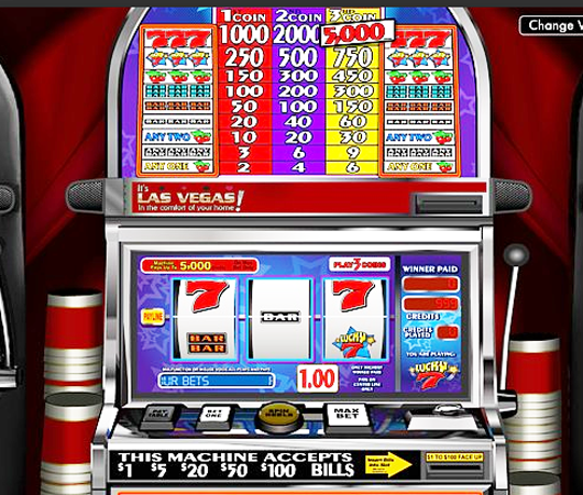 How to get lucky at slot machines online