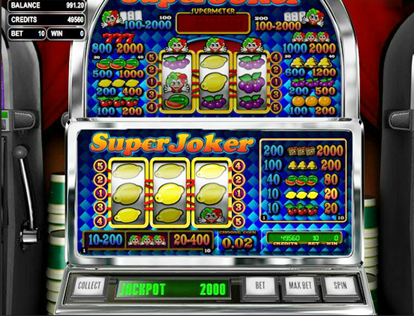 free mega joker slot machine 777