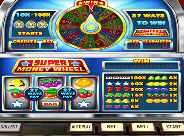 money wheel slot machine game