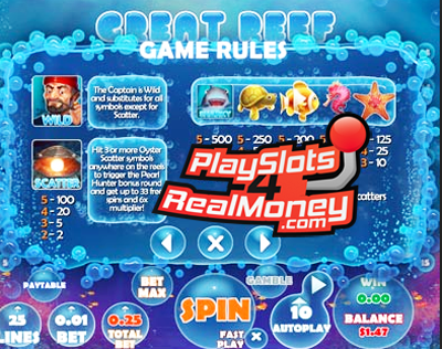 Great Reef Slots Reviews At Top Game Casinos