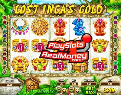 Lost Incas Gold Slots Reviews At Top Game Casinos