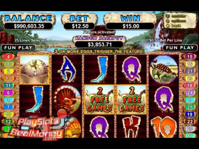 t rex slot machine play fun