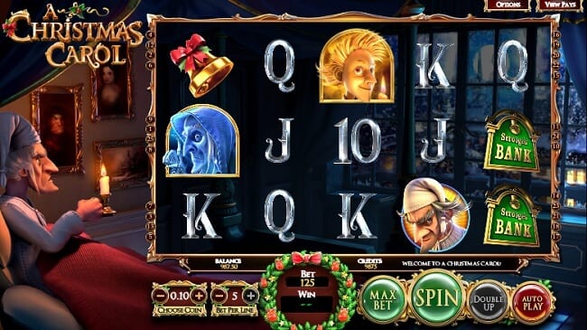 a christmas carol slot