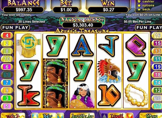 Aztec Treasure Slot