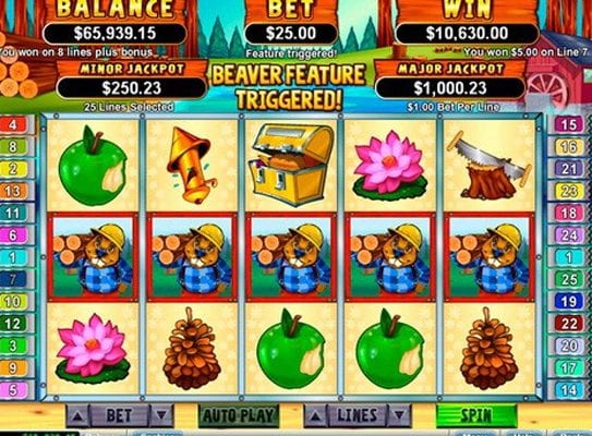 Builder Beaver Slot