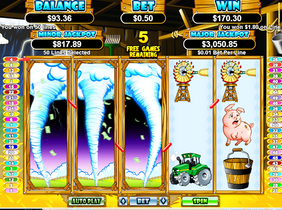 Free triple twister slots