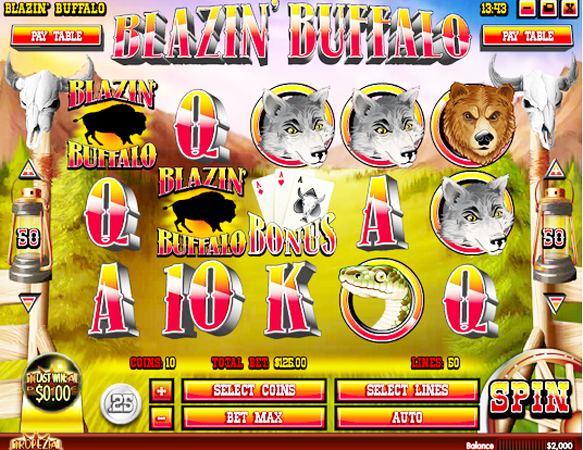 play buffalo slots for real money online