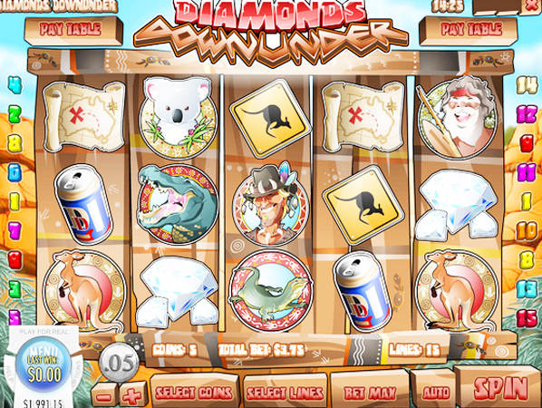 Slots down under