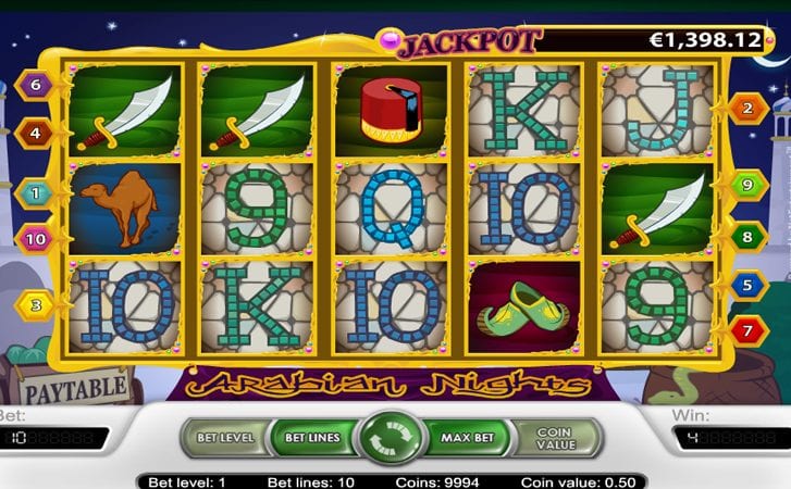 Arabian Nights Slots