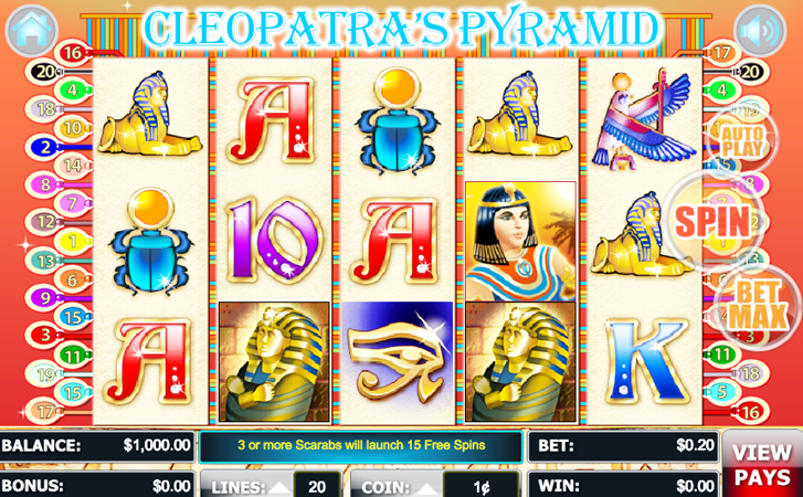 Cleopatra's Pyramid Slot Reviews & Bonuses | Play Penny Slots Free