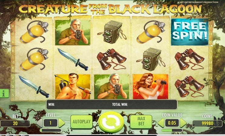 Creature From Black Lagoon Slots