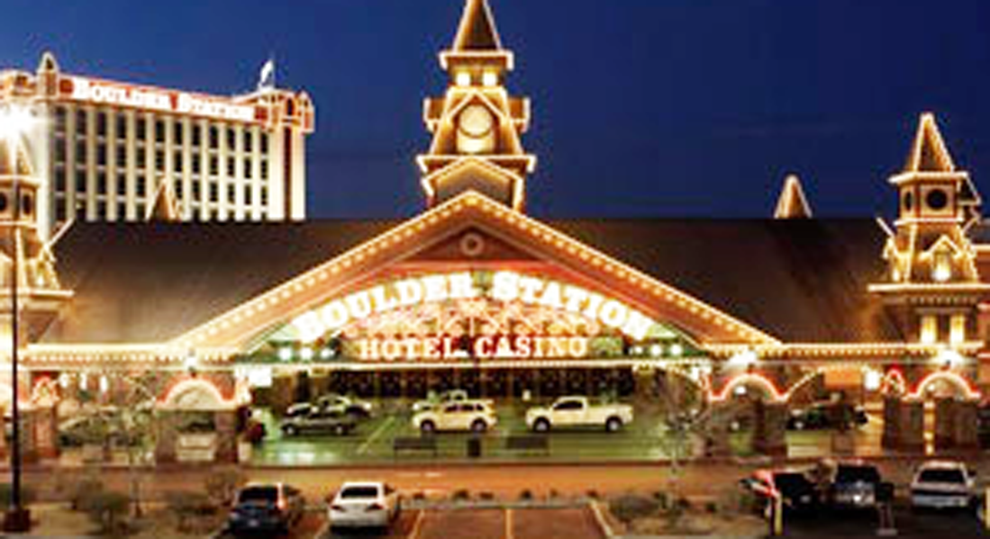 boulder station casino how far from stripe