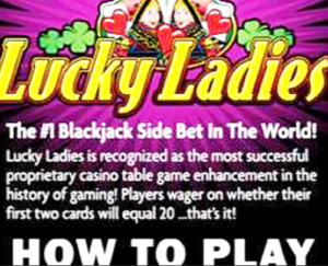 Lucky Ladies Blackjack Game