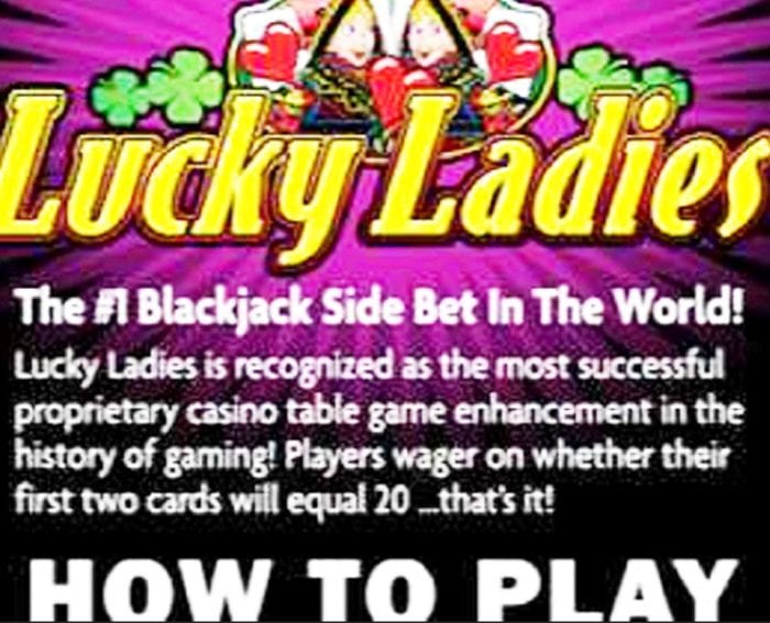 lucky lady blackjack side bet