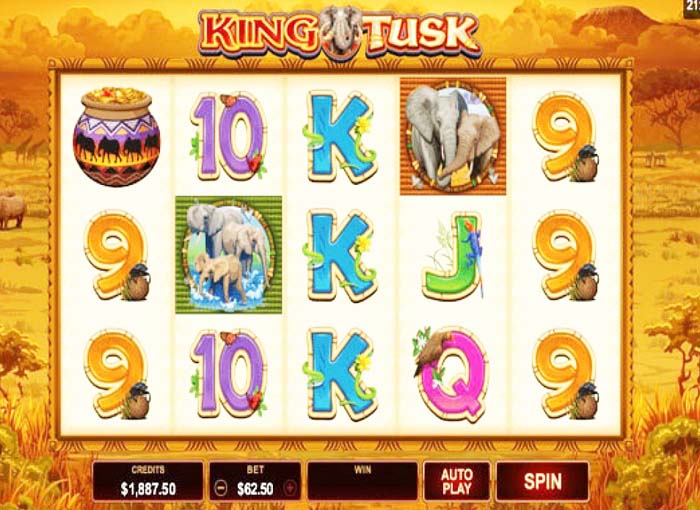 king tusk slot machine