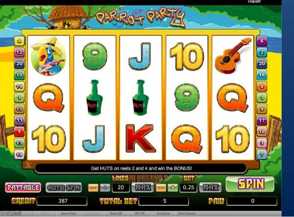 Party Parrot Slot Review | Free Online Casino Games