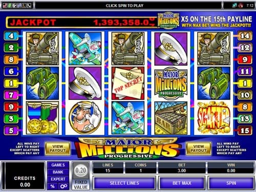 Major Millions Slot Review | Win Playing Progressive Jackpot Games