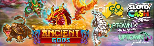 Realtime Gaming Launches Ancient Gods Slots | No Deposit Casino Bonuses