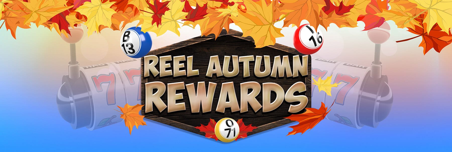 Score Reel Autumn Rewards | Play Mobile Bingo & Slot Machine Games