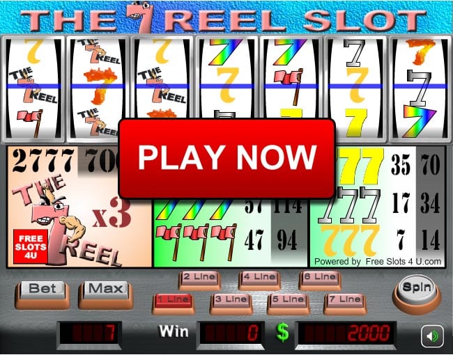 Seven-Reel Slots Pushed a Good Thing a Bit Too Far