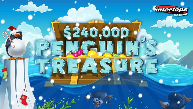 Intertops Casino Heats Up the Holiday Season with Penguin’s Treasure