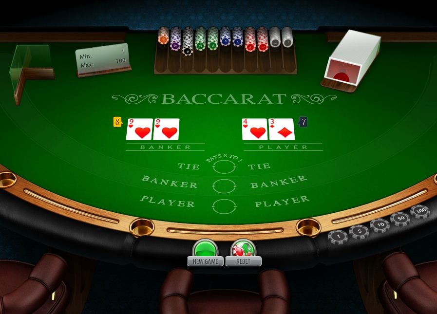 Baccarat is the Big Bet in Nevada Casinos On Las Vegas Strip