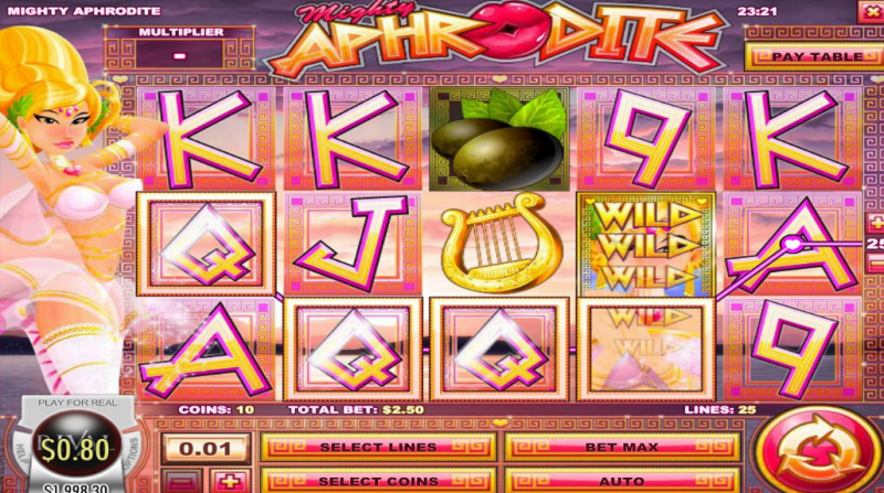 Mighty Aphrodite slots