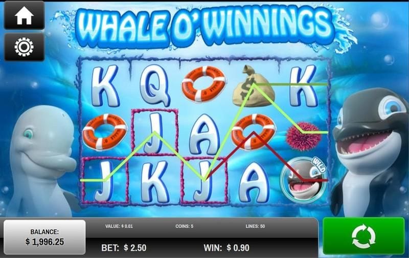 Whale O Winnings slot machine