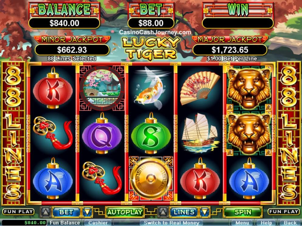 lucky tiger slots rtg