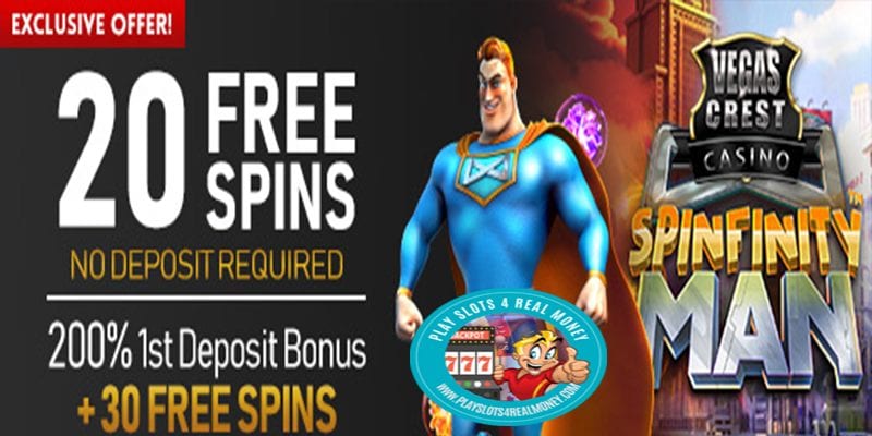 Vegas Crest Casino No Deposit Bonus 2020