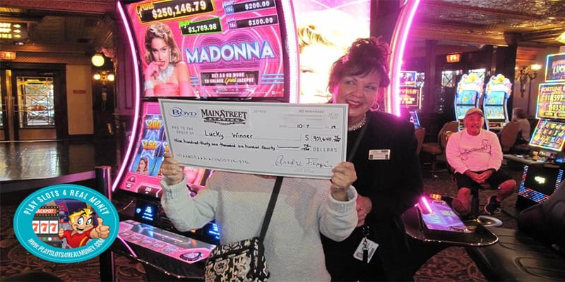 Lucky Madonna Slot machine winner