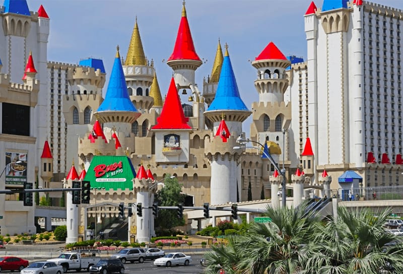 Jackpot in Excess of $5 Million Highlight Recent Excalibur Hotel And Casino Trip