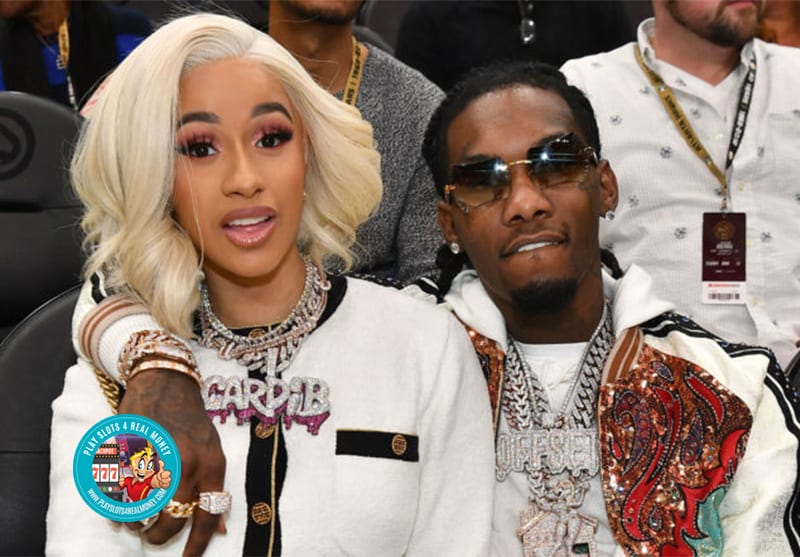 Rapper Offset And His Wife Cardi B Walk Away With Six-Figure Take at Las Vegas Casino