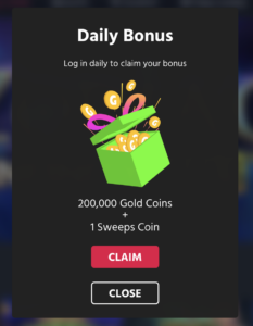 Chumba Casino Sweep Coins