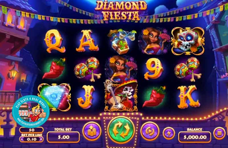 Diamond Fiesta Slots Reviews Reatltime Gaming