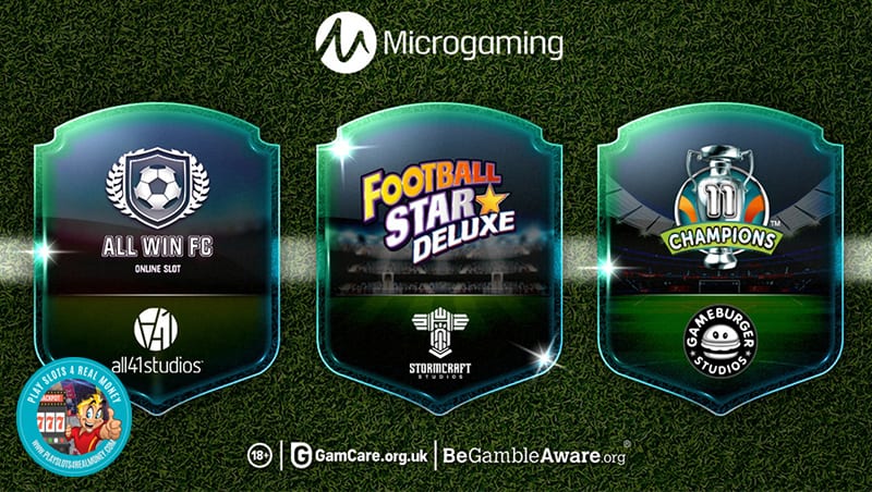 Microgaming Content Aggregation Platform Offers a Trio of European Football-Themed Slots