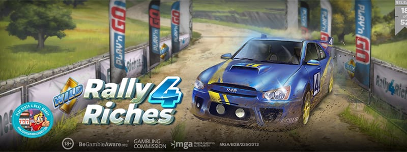 Play’n GO Triples The Fun With Rally 4 Riches & Two More Brand New Casino Slot Games