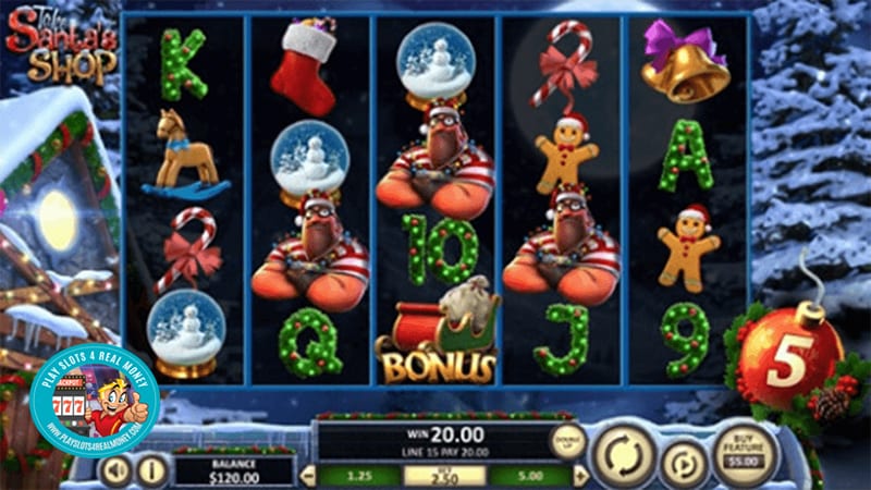 Take Santas Shop SLOTS REVIEW BETSOFT