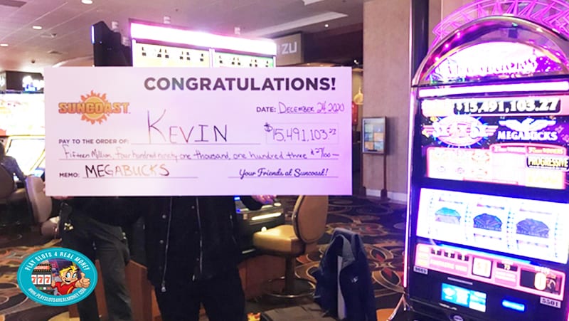 Lucky Gambler Scores $15 Million Megabucks Jackpot At Suncoast Hotel and Casino On Christmas Eve