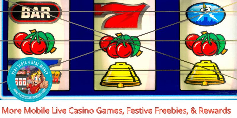 More Mobile Live Casino Games, Festive Freebies, & Rewards