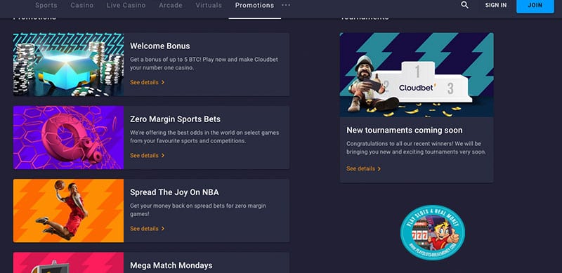 2021 No Deposit CloudBet Casino Bonus Codes