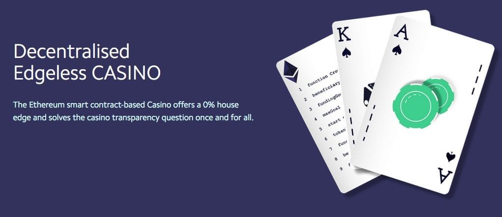 Decentralised Edgeless Casino The Future Of Online Casino Gambling Looks Bright With No House Edge