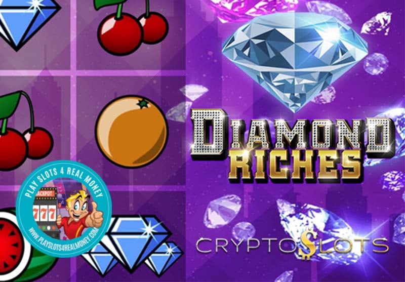 Diamond Riches 3 Reels Slots Review CryptoSlots Casino