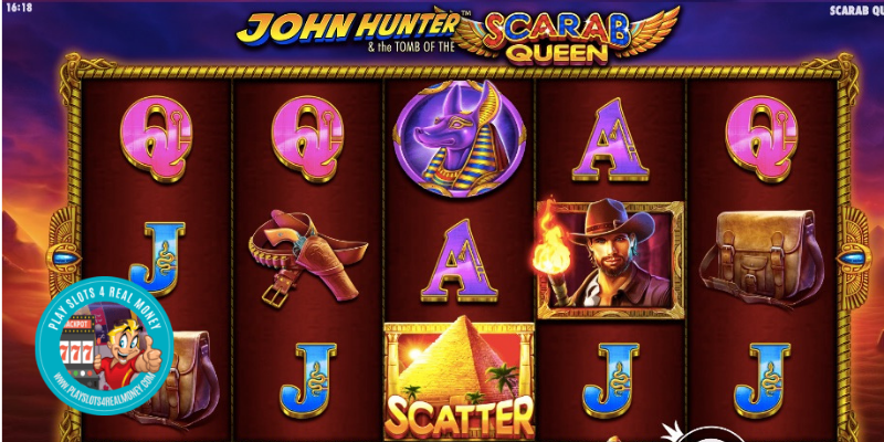 John Hunter and the Tomb of the Scarab Queen Slots Reviews Pragmatic Play Gaming