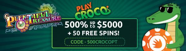 PlayCrocco Casino Welcome Bonus
