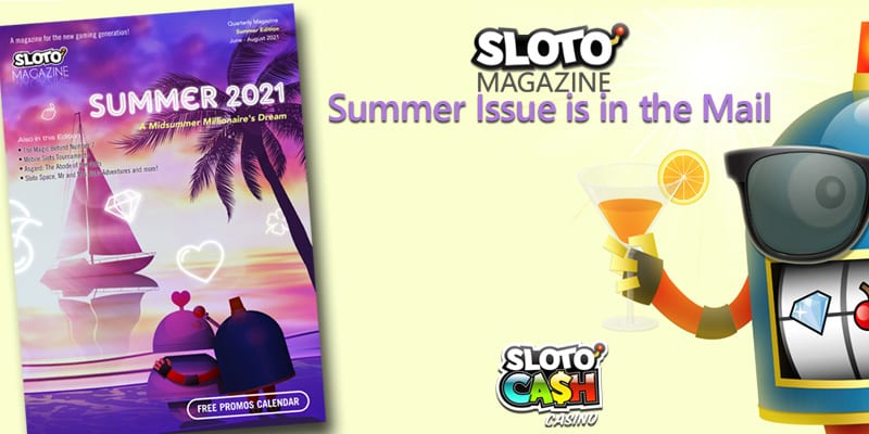Slotocash offers their free magazine, free spins offers, bonuses, contests, puzzles, and more