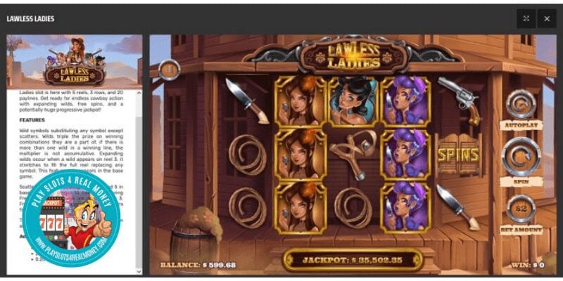 Lawless Ladies Slot Theme Review, RTP% & Bonuses By Qora 