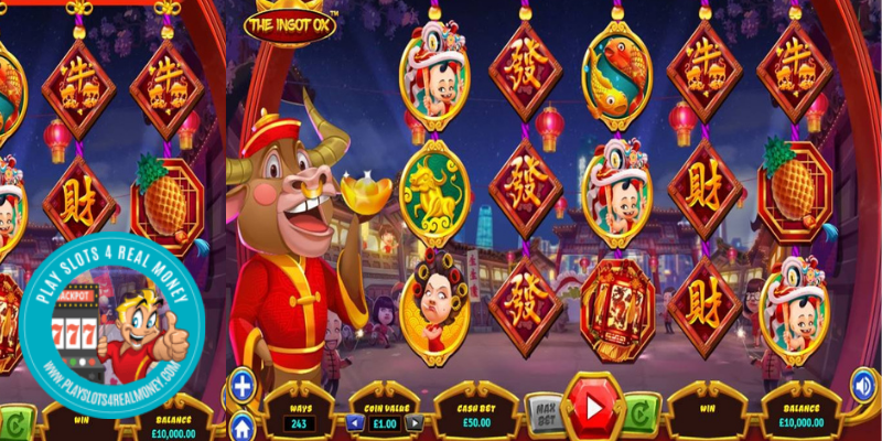 The Ingot Ox Slot Machine Reviews, RTP% & Bonuses By Dragon Gaming