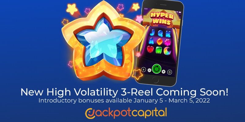 Realtime Gaming Hyper Wins Slot Is Coming Soon To Jackpot Capital Casino