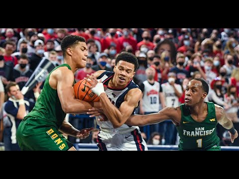 Gonzaga Bulldogs vs. San Francisco Dons Betting Picks Odds Lines & Predictions 2/24/2022